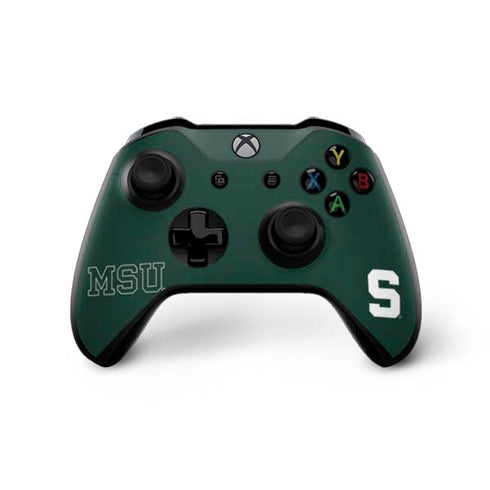 Michigan State University MSU Letters Xbox One Skins